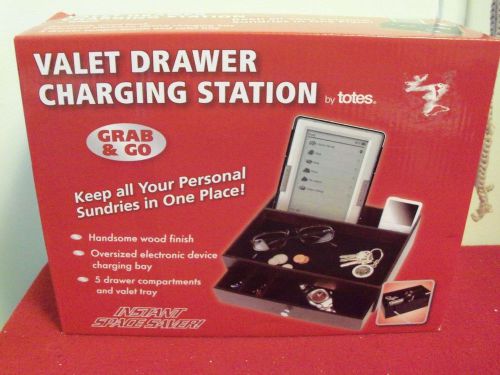 Valet Drawer Charging Station by Totes Space Saver