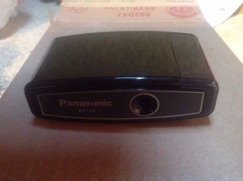 Panasonic KP-4A KP4A Battery Operated Pencil Sharpener - Tested and Working