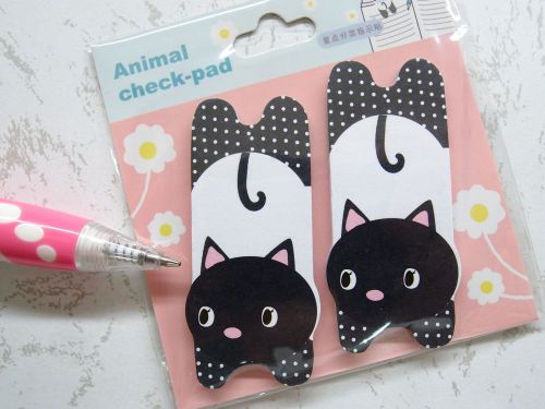Set of 2 Animals Sticky Note Memo Message Pad Bookmark Stationery Kids Gift D-3