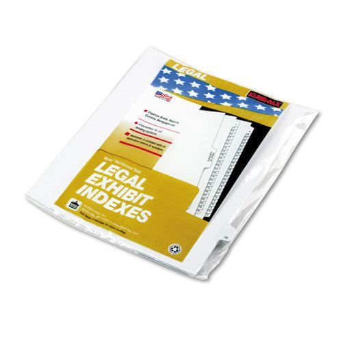 90000 Series Legal Exhibit Index Dividers, Side Tab, Printed &#034;20&#034;, 25/Pack
