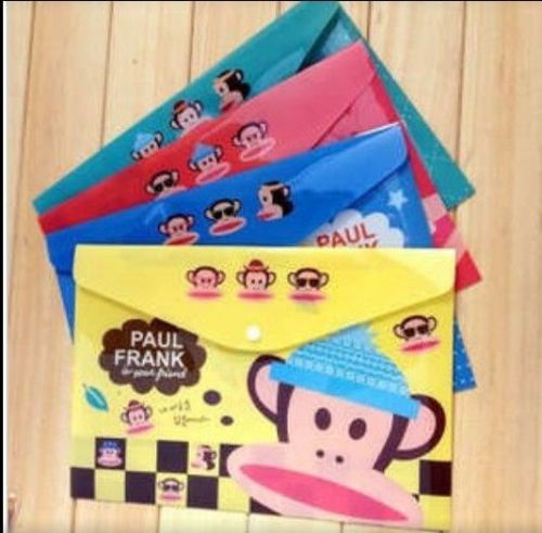 4pcs Animal Ape A4 File Folder Document Bag kawaii cute Office storage Envelope