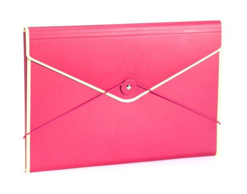 Semikolon A4/Letter Size Envelope Folder, Pink (63306)