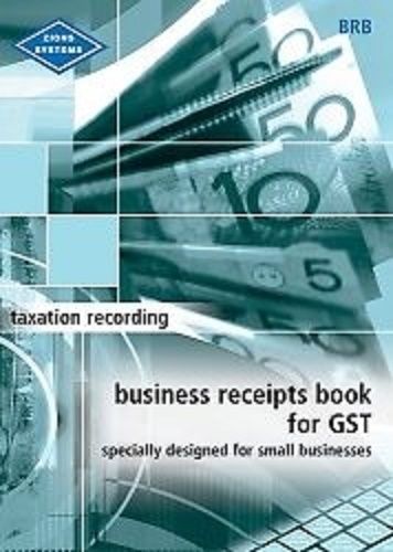 BUSINESS RECEIPT BOOK FOR GST ZIONS (BLUE) (38074)