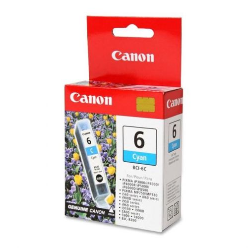CANON COMPUTER (SUPPLIES) 4706A003 BCI-6C CYAN INK TANK REMOVABLE