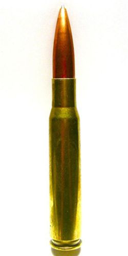 50 caliber machine gun rifle bullet military ink pen for sale