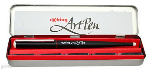 ROTRING ARTPEN CALLIGRAPHY FOUNTAIN PEN BLACK 1.9 NIB NEW IN BOX S0205600