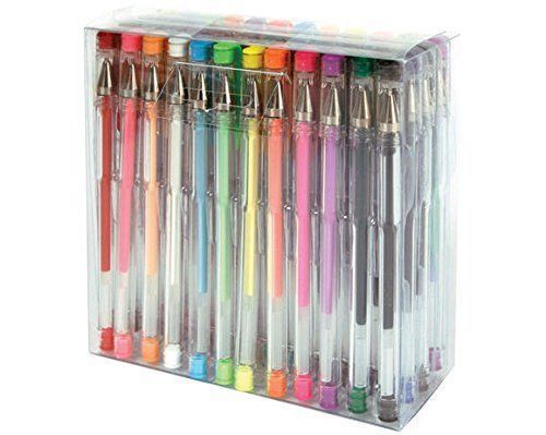 Fiskars 12-27457097 Gel Pen, 48-Piece Value Set, Color, Free Shipping, New