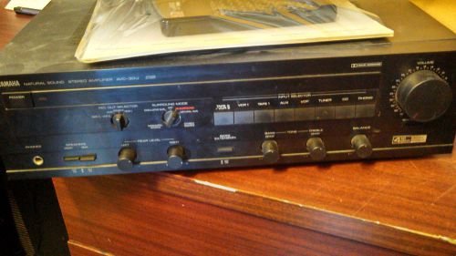 Rare yamaha avc-30u integrated amplifier, natural sound, 240w 4ch, old school for sale