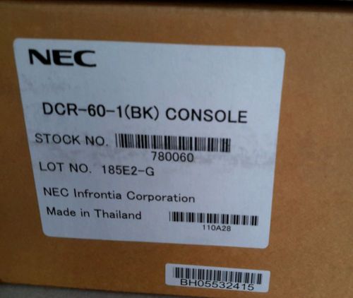 Nec electra elite ipk ipk2 dcr-60-1(bk) console 780060 new for sale