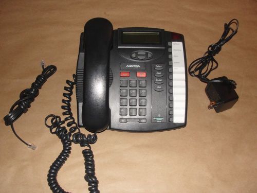 Nortel aastra 9116lp business office telephone phone w/ stand &amp; power supply for sale