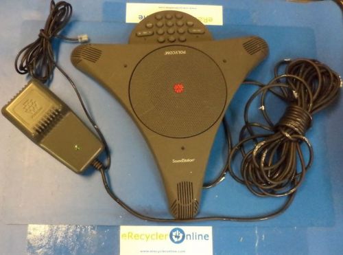 New Polycom Sound Station 3 Speakers Great For office meetings PN 2200-00106