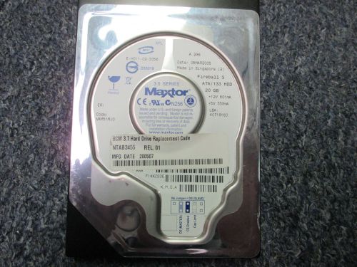 Nortel BCM 400 Release 3.7 Hard Drive NTAB3455 - NO DEFAULT - Tested Working