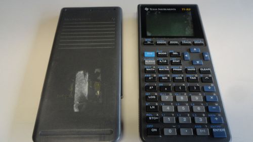 T18:  Texas Instruments TI-82  Graphing Calculator  Power on Parts or repair