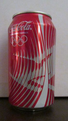 Coca Cola Coke Skiing Aluminum Empty Can 2014 Winter Olympics Sochi.ru Limited