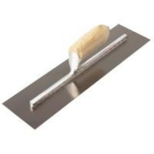 Bon 12-899 16-Inch by 4-Inch Curry Razor Stainless Steel Finishing Trowel