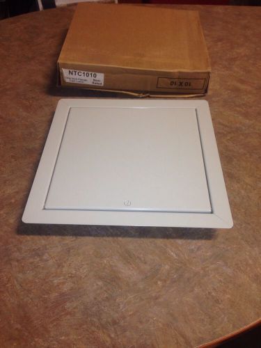 New Metal 10&#034; X 10&#034; General Purpose Access Door with One Inch Flange, Cam Latch