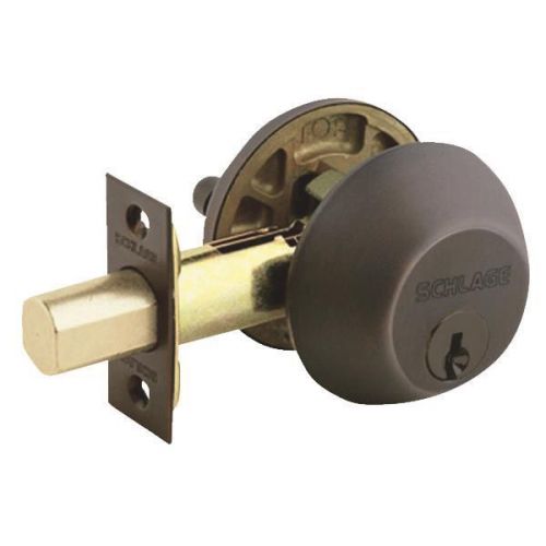 Schlage lock b60nv716 single-cylinder deadbolt-abrz 1cyl deadbolt for sale