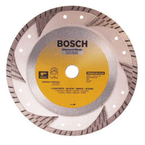 Bosch db963 9-inch premium plus diamond general purpose saw blade, 5/8 arbor for sale