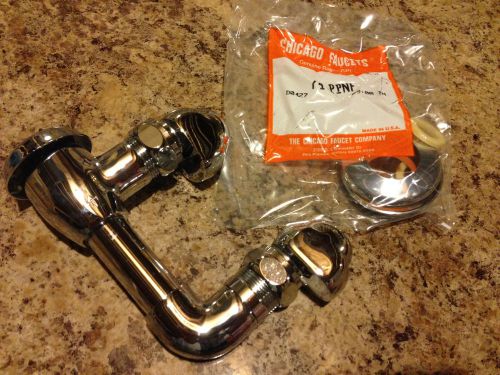 Chicago 911-iscp chrome mopsink faucet for sale