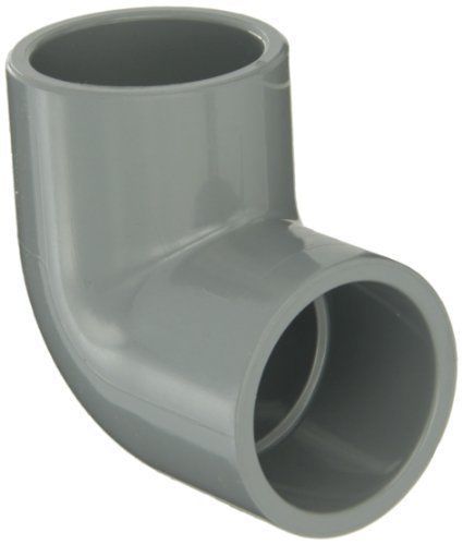 NEW GF Piping Systems CPVC Pipe Fitting  90 Degree Elbow  Schedule 80  Gray  1/2