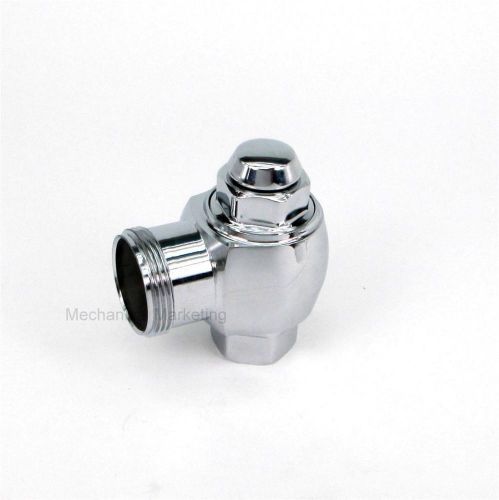 Moen 104521 1&#034; angle stop for flush valves chrome for sale