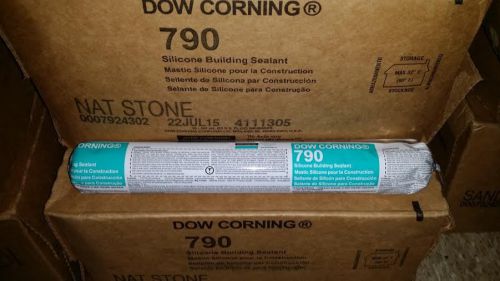 Dow corning 790 nat stone silicone building sealant- sausage 7/22/15 (16pc case) for sale