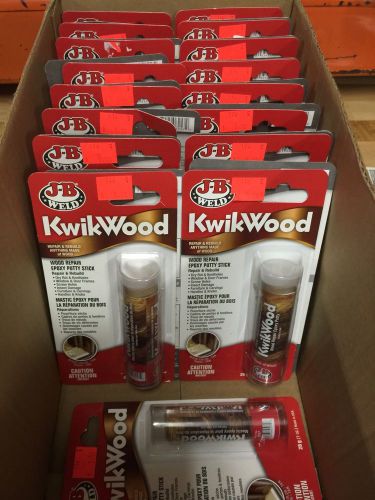 30 Packages Pc JB Weld 8257 Kwikwood Epoxy Putty 1oz Packages New Sealed Retail
