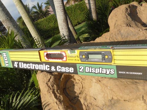 Stabila 37948 48 Inch Electronic TECH Level with Case Replaces 36548 IP65