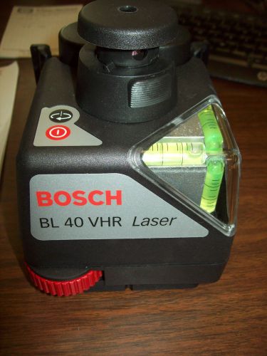 Bosch bl 40 vhr professional manual laser level rotary indoor outdoor for sale