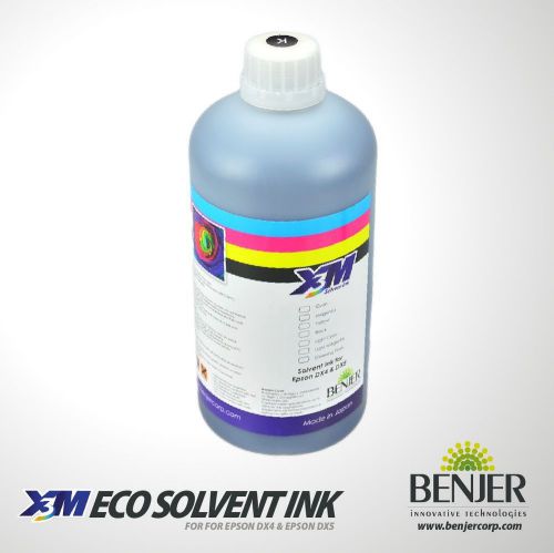 &#034;made in japan&#034; eco solvent ink for mimaki roland mutoh  black  ship from miami for sale