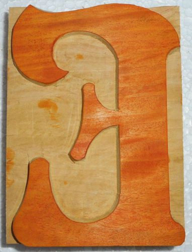 Letterpress Letter &#034;E&#034; Wood Type Printers Block Typography Collection.B959