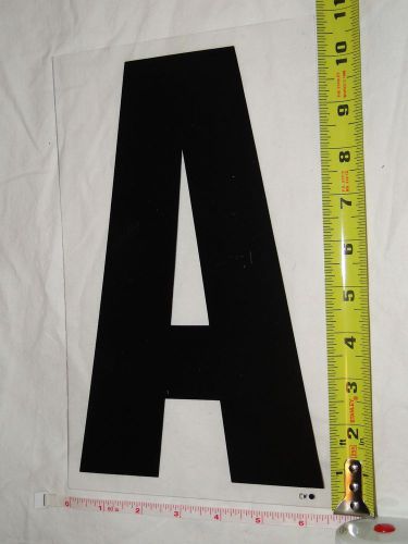Replacement Plastic Letter for Outdoor Marquee Portable Sign Plastic 11 inch &#034;A&#034;