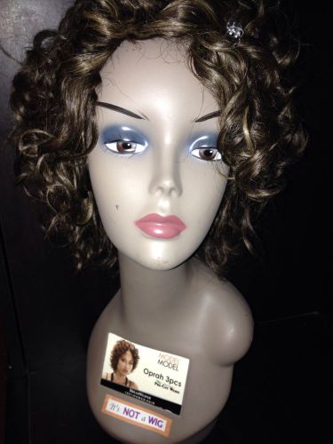Head Bust Mannequin DISPLAY with Hair * WIG head bust prop * Ethnic Beauty curly