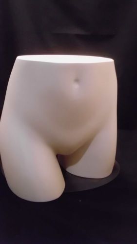 Fiberglass ? female mannequin lingerie tush underwear nude display model w stand for sale