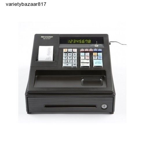 Sharp Point of Sale Cash Register Drawer LED Display Money Retail Cashier Shop