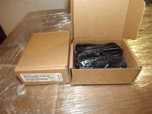 Lot of 2 Magtek Magnetic USB Card Reader 21073075 with AC adaptor