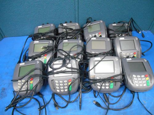 Lot of 12 ingenico i6550 credit card readers scanners terminal card pad for sale