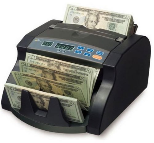 Royal Sovereign RBC650PRO Digital Cash Counter - 130 Bill Capacity - Black