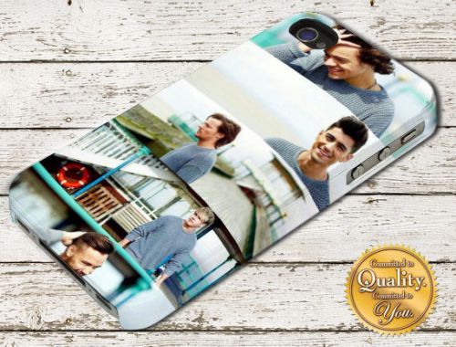One Direction 1D Collage Face Beach Album iPhone 4/5/6 Samsung Galaxy A106 Case