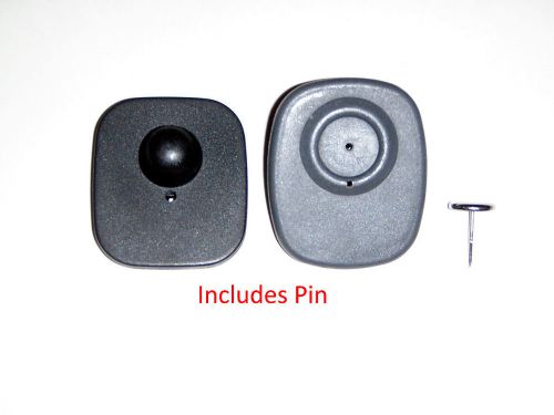 EAS 8.2mhz Anti Theft RF Mini Security Hard Tags Checkpoint 500pc + Pins