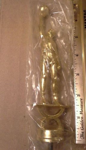Vintage NOS basketball player metal trophy topper in plastic Dodge Inc approx 7&#034;