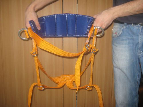 SAFETY BELT, GUARDIAN FALL PROTECTION, Construction belt With Thigh Straps