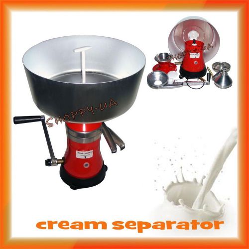 ??? milk cream manual centrifugal separator 80 l/h + english manual for sale