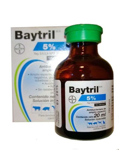 Baytril 5% Enrofloxacin 20 ml