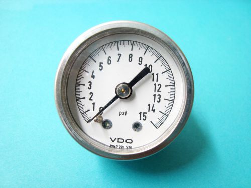 1 1/2&#034; dry utility pressure gauge -  1/4&#034; npt  0-15 psi 1/8 single scale for sale