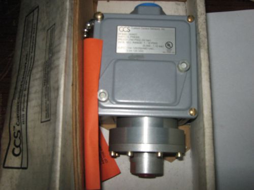 1 pc Custom Controls Sensors 604G1 Pressure Switch, 125/250VAC, 15A, New