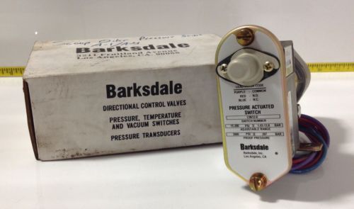 BARKSDALE PRESSURE ACTUATED SWITCH C9612-0