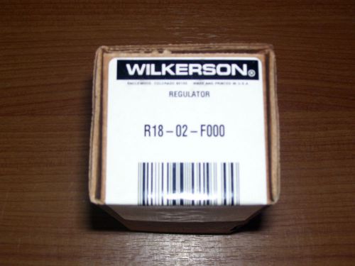 Wilkerson R18-02-F000 1/4&#034; Regulator.