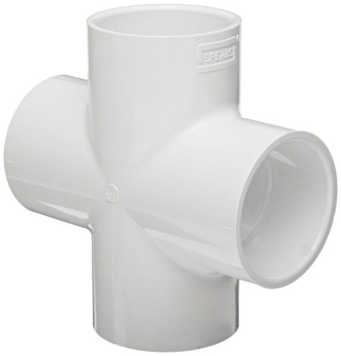New spears 420 series pvc pipe fitting, cross, schedule 40, 3/4&#034; socket for sale