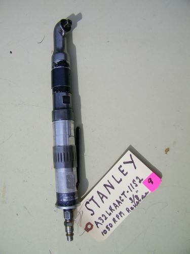 Stanley rt angle nutrunner- a32lraact-11s2, 3/8&#034; 1050 rpm, reverse for sale